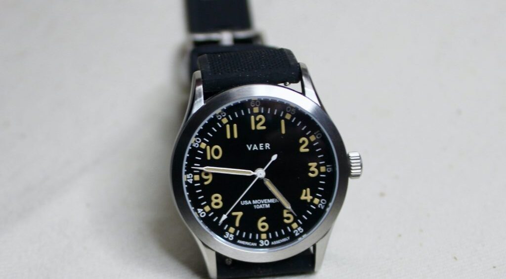 Vaer C3 best affordable military style watch for men