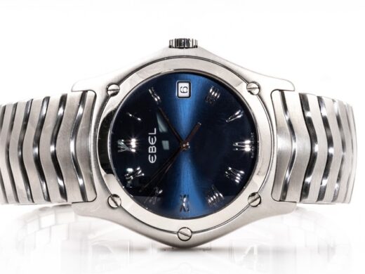 Ebel Watches classic blue dial watch for men