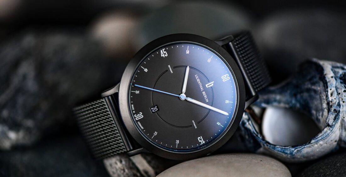 Lilienthal Berlin Zeitgeist Automatik minimalist watch for men