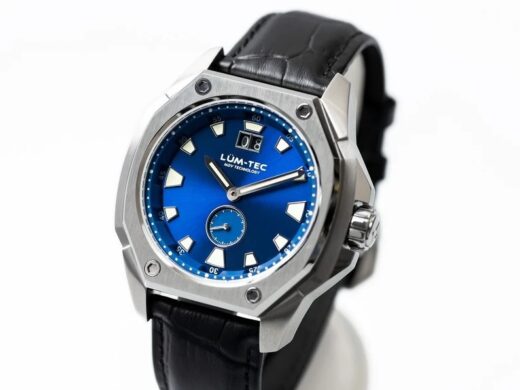 V8 Lum-Tec watch with Octagonal Case