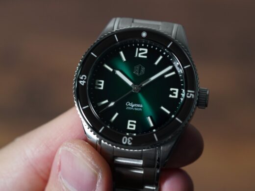 RLG Odyssea green dial watch for men