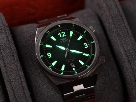 Tsao Legacy men's watches with lume