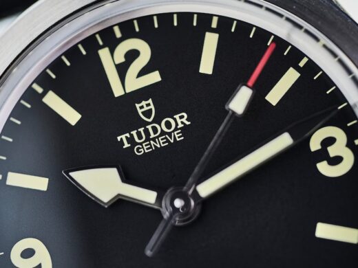 Tudor Ranger 39 mm black dial watch for men